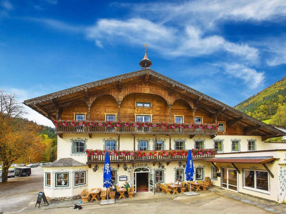 Alpenlodge, Ferienwohnung 2 Thiersee Bagian luar foto